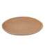 Lot de 6 Assiettes Plates Spring Water 27cm Café-2
