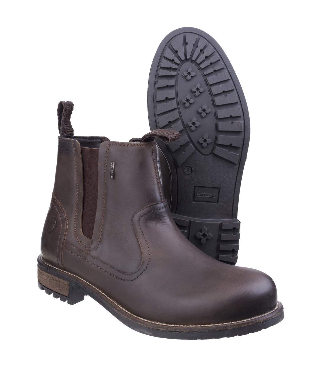 Worcester bottines à enfiler homme marron Cotswold-4