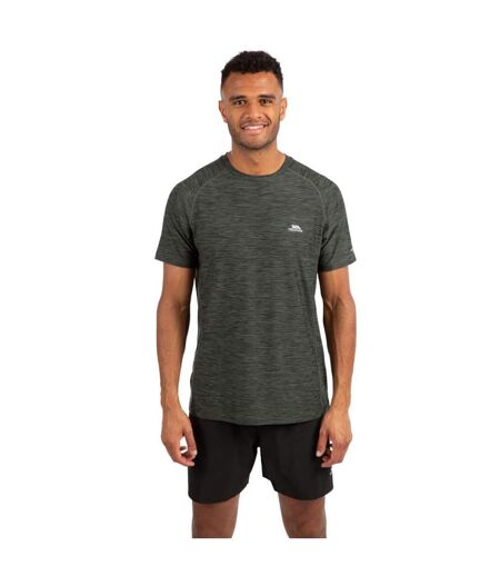 Mens gaffney active t-shirt ivy marl Trespass