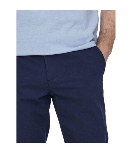 Pantalon Motif/style Uni Homme Bleu Marine Foncé Only