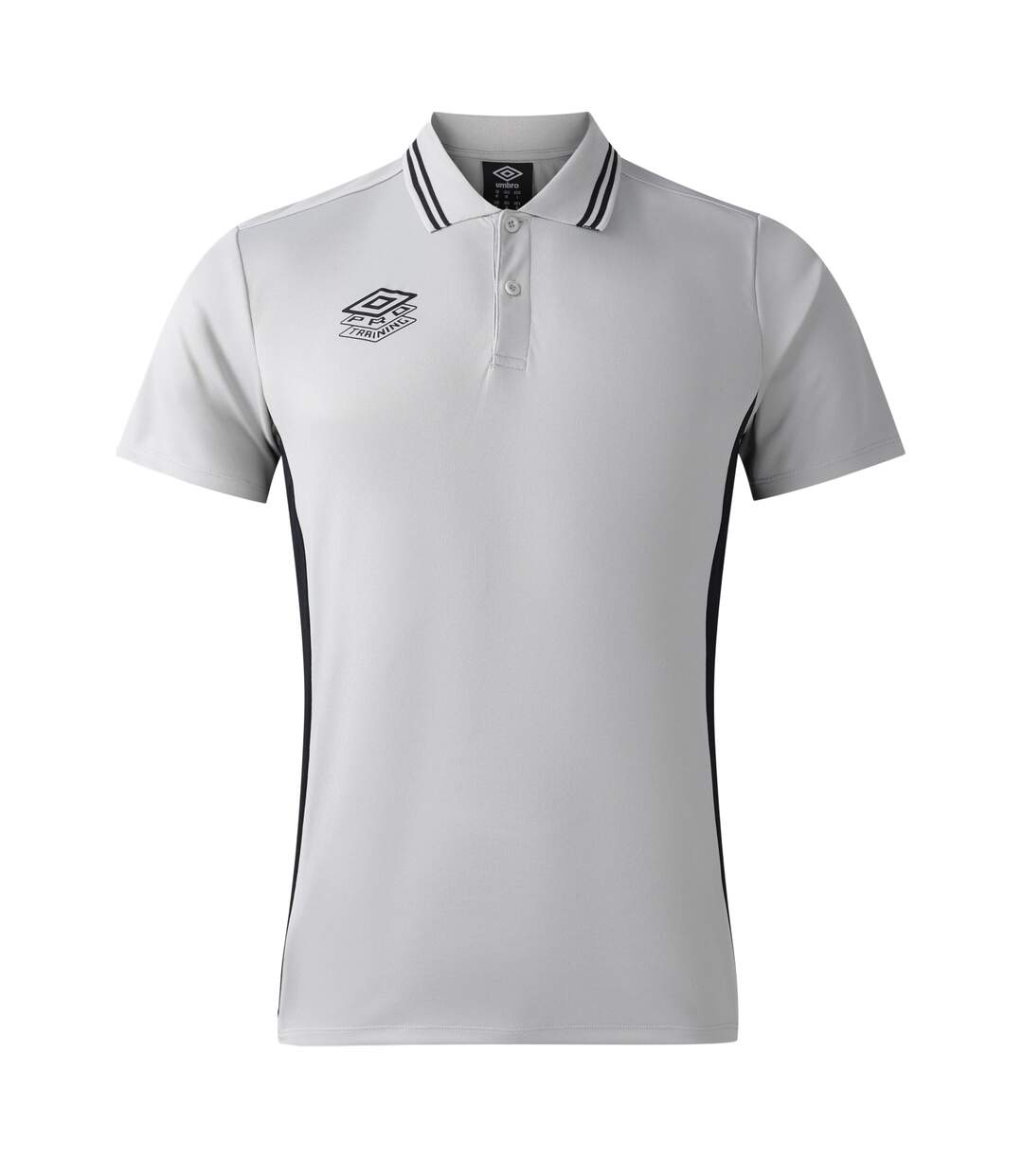 Mens pro training active polo shirt harbor mist/black Umbro-1