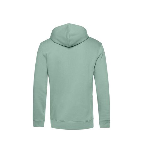 Pull À Capuche Biologique Pour Hommes Vert De Gris B&C