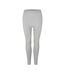 Womens/ladies Seamless High Rise Leggings Tea USA Pro-2