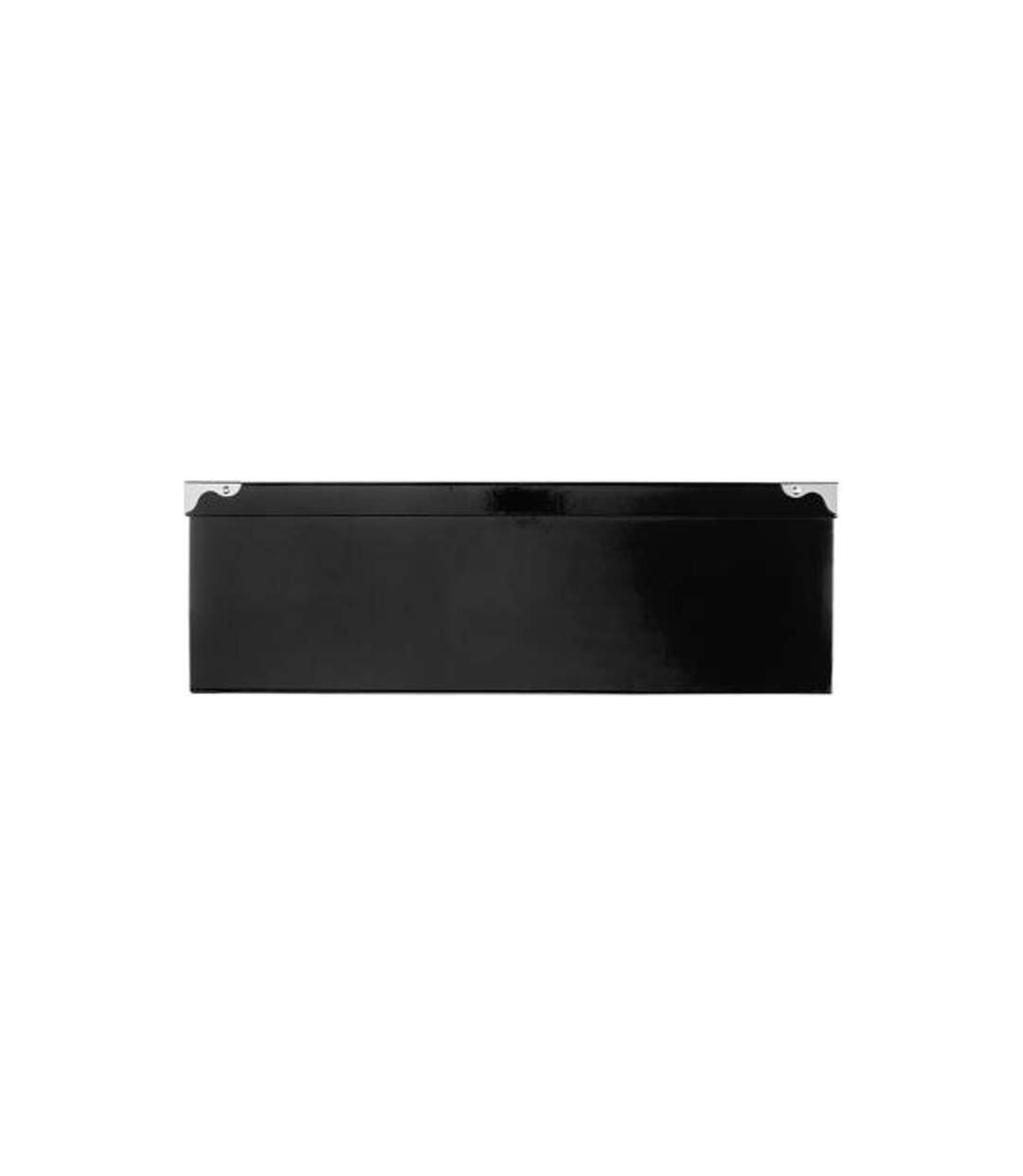 Set de 6 Boîtes de Rangement Uni 48cm Noir-3