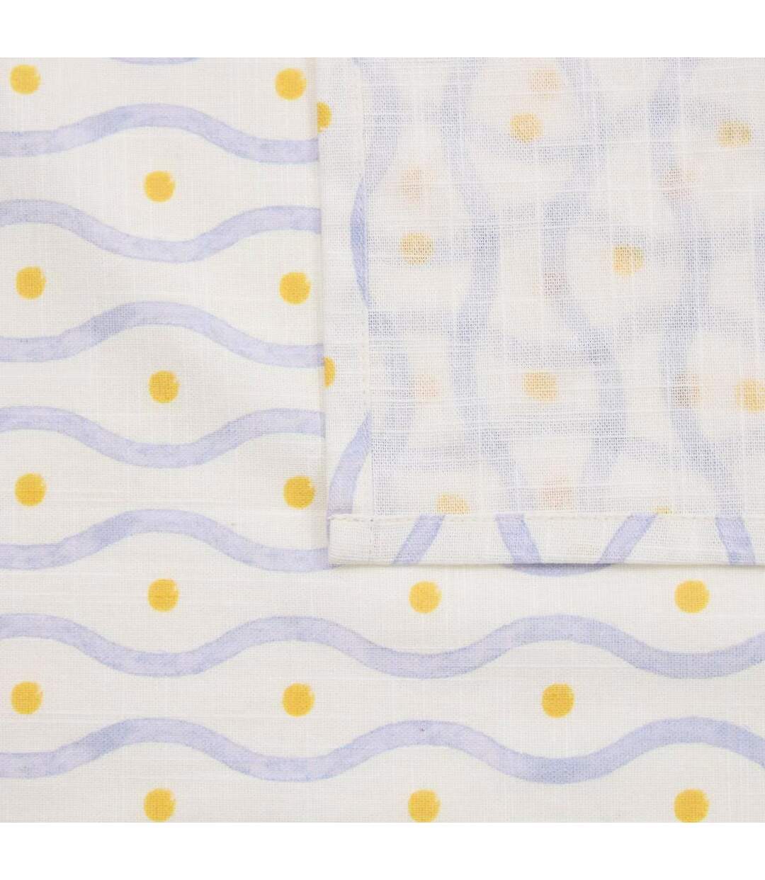 Nappe Imprimé Fruity 140x240cm Blanc-2