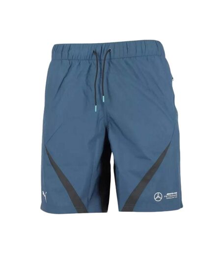 Short bleu homme puma mapf1 02