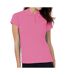 B&C Safran Pure Ladies Short Sleeve Polo Shirt (Pixel Pink) - UTBC104