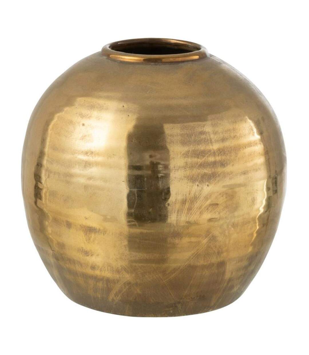 Vase Design en Argile Arya 28cm Or-1