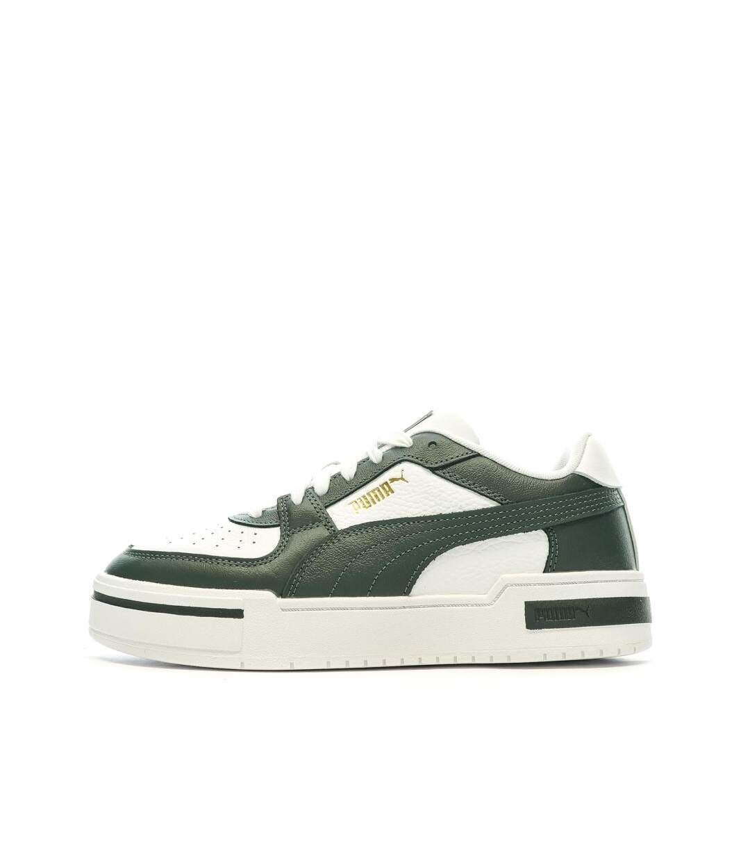 Baskets blanc/vert homme puma  ca pro classic-1