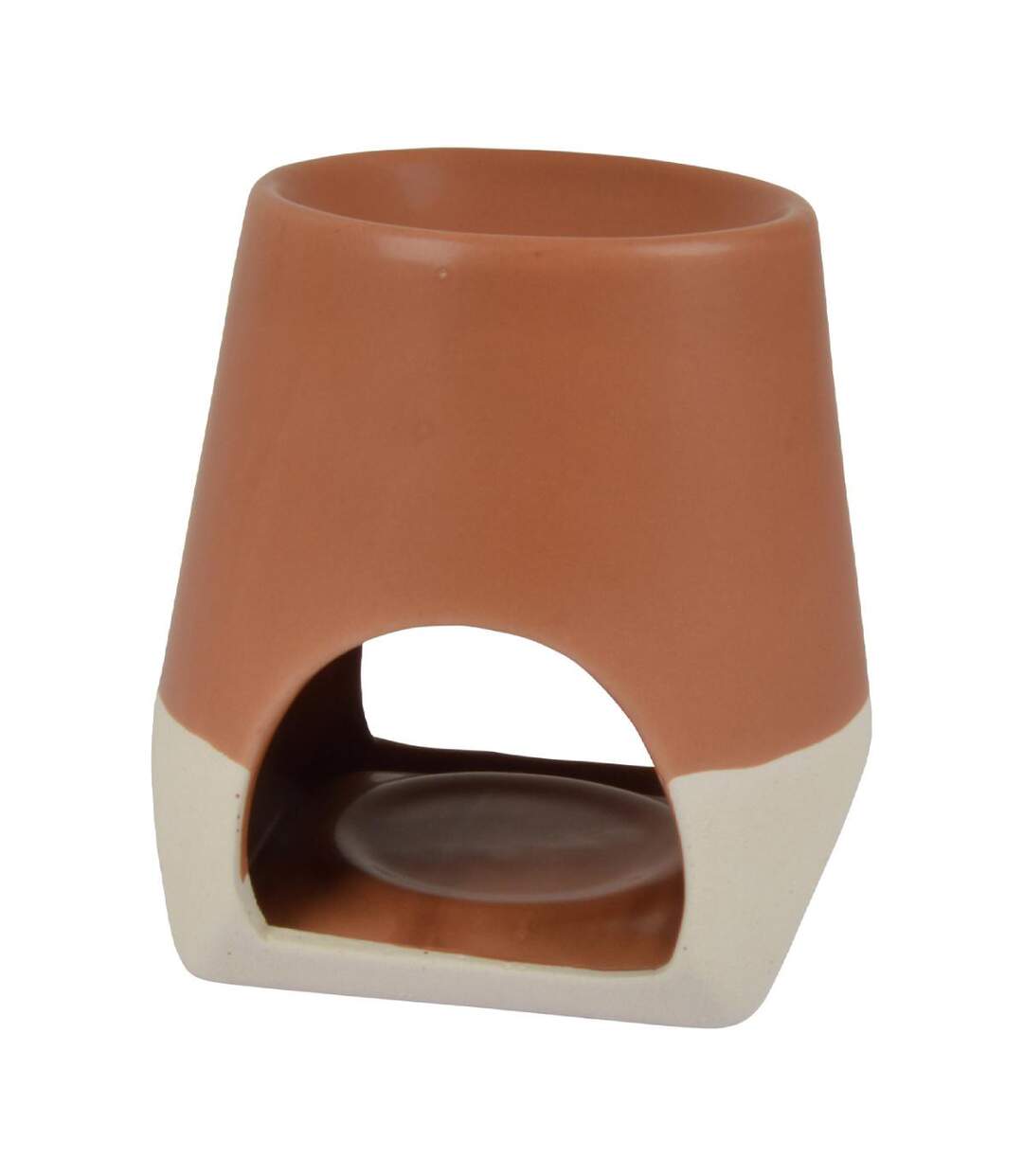 Brûle Parfum en Céramique Irène 10cm Terracotta-1