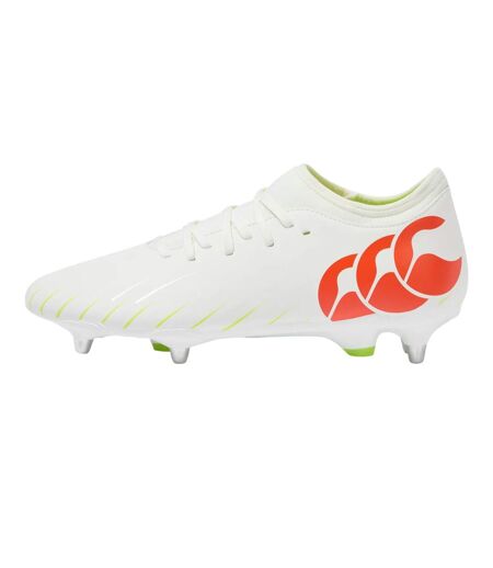 Unisex Adult Speed Falcon Team Soft Ground Rugby Boots Snow White Canterbury