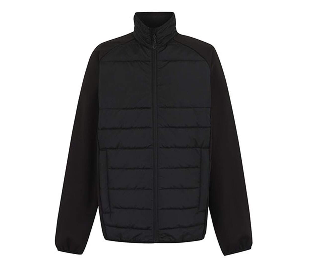 Doudoune hybride avec capuche - Homme - RG590 - noir-1