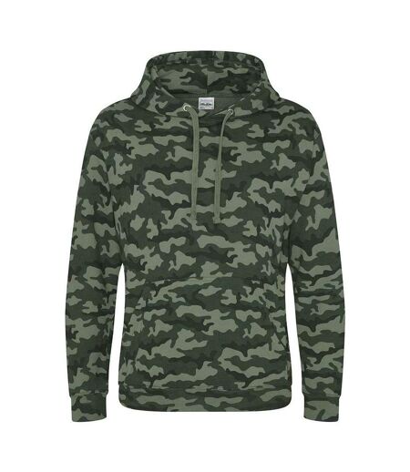 Sweat À Capuche Homme Vert Awdis