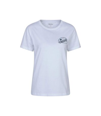 Womens/ladies oban relaxed fit short-sleeved t-shirt white Mountain Warehouse