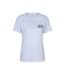 Womens/ladies oban relaxed fit short-sleeved t-shirt white Mountain Warehouse-1