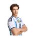 Mens Messi Home Shirt White Blue Adidas-4