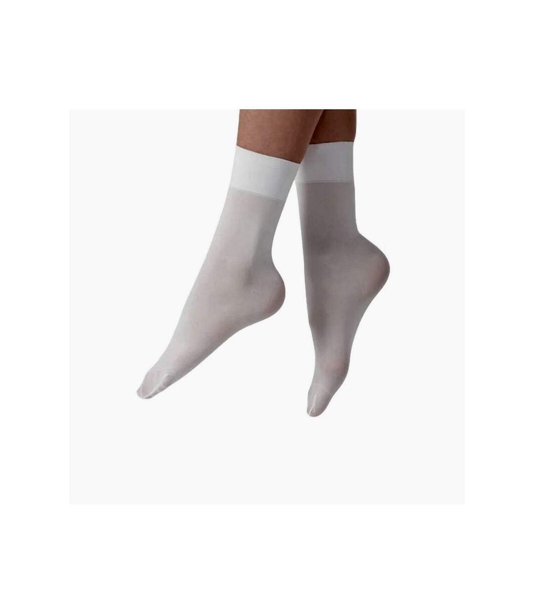 Chaussettes de danse essentials femme blanc Silky Dance