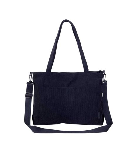 Corduroy Everyday Tote Bag One Size Black Firetrap
