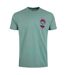 Mens Sons Of Anchovy Back Print T-shirt Mineral Blue Weird Fish-2