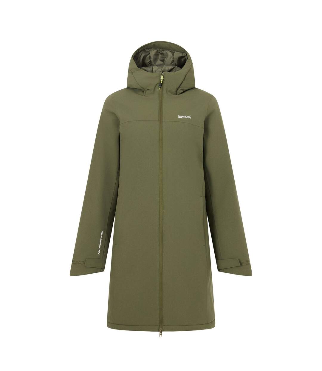 Veste Imperméable Taline Femme Kaki Foncé Regatta-2