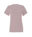 T-shirt femme gravier rose Bella + Canvas