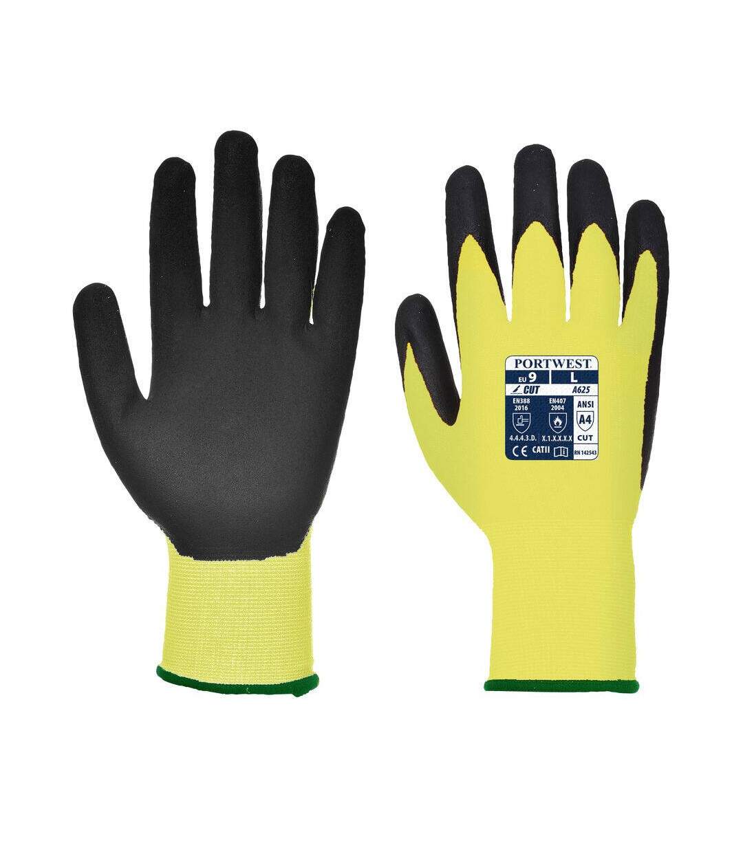 Gants anti-coupures Portwest Vis-Tex Coupure 5 PU A625