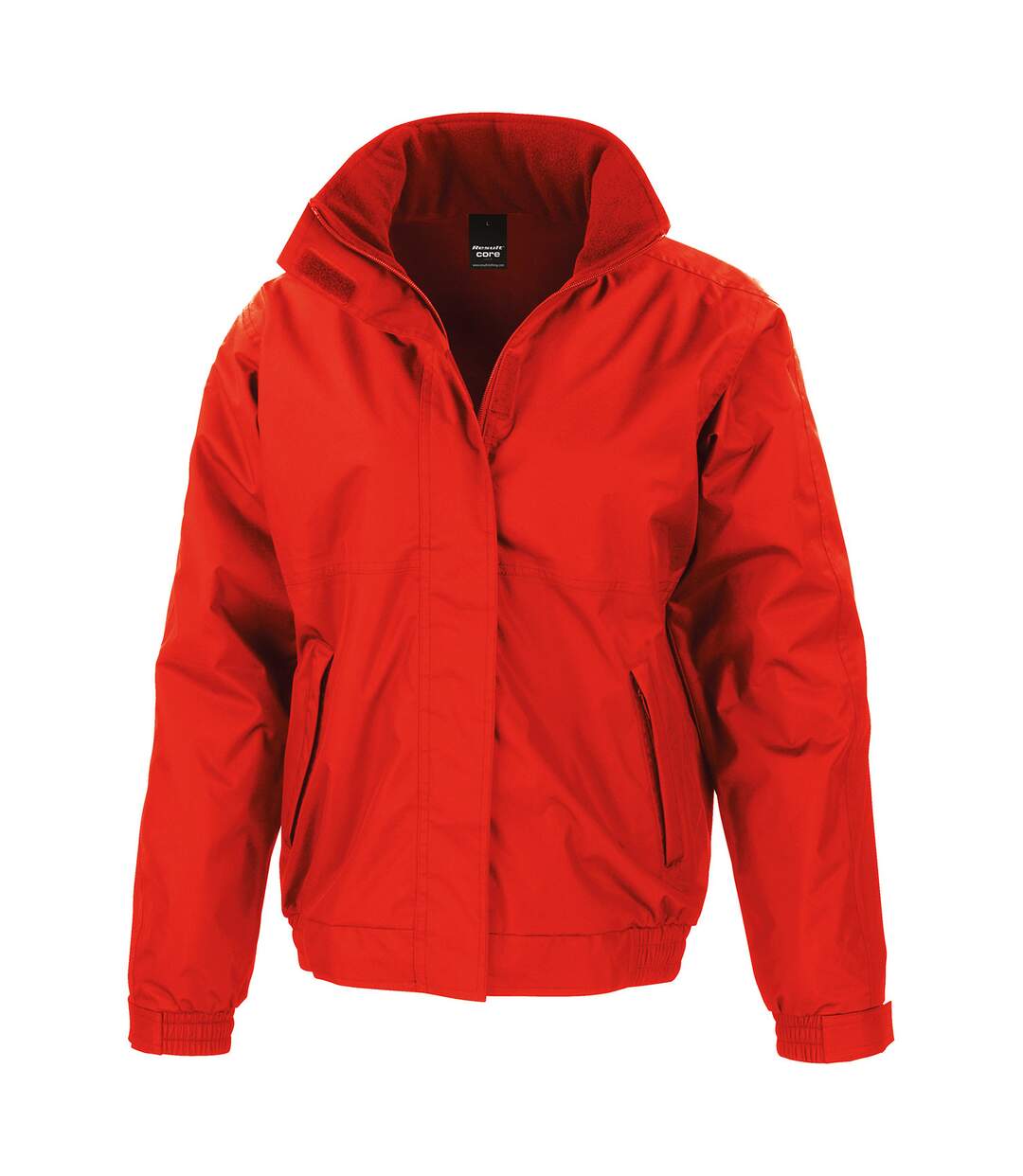 Mens channel jacket red Result Core-1