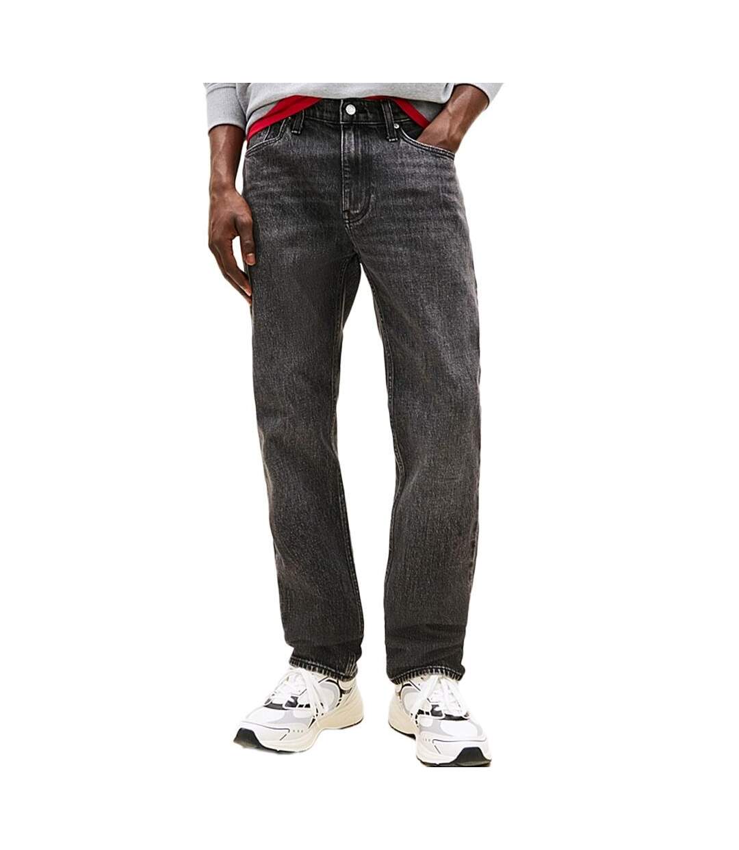 Jean slim noir homme tommy hilfiger ryan-1