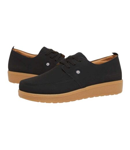 Baskets Perez Homme Noir Lambretta