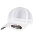 Casquette omnimesh adulte blanc Flexfit-1