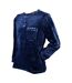 Pyjama Homme POLAIRE ECO 2540 MARINE-3