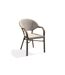 Fauteuil de Jardin Empilable Ushuaia 85cm Marron-1