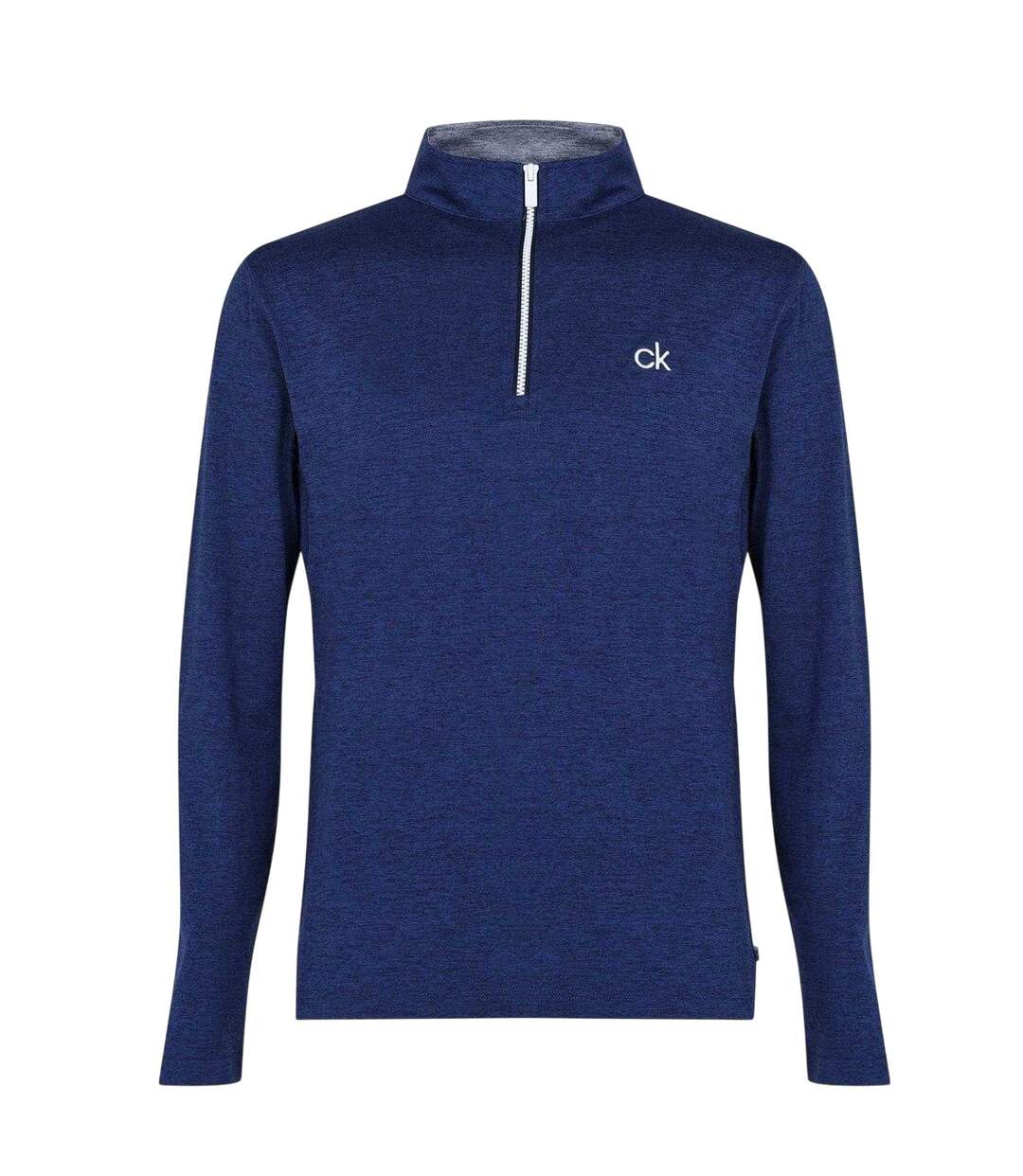 Sweat Golf Albany Homme Bleu Marine Chiné Calvin Klein-1