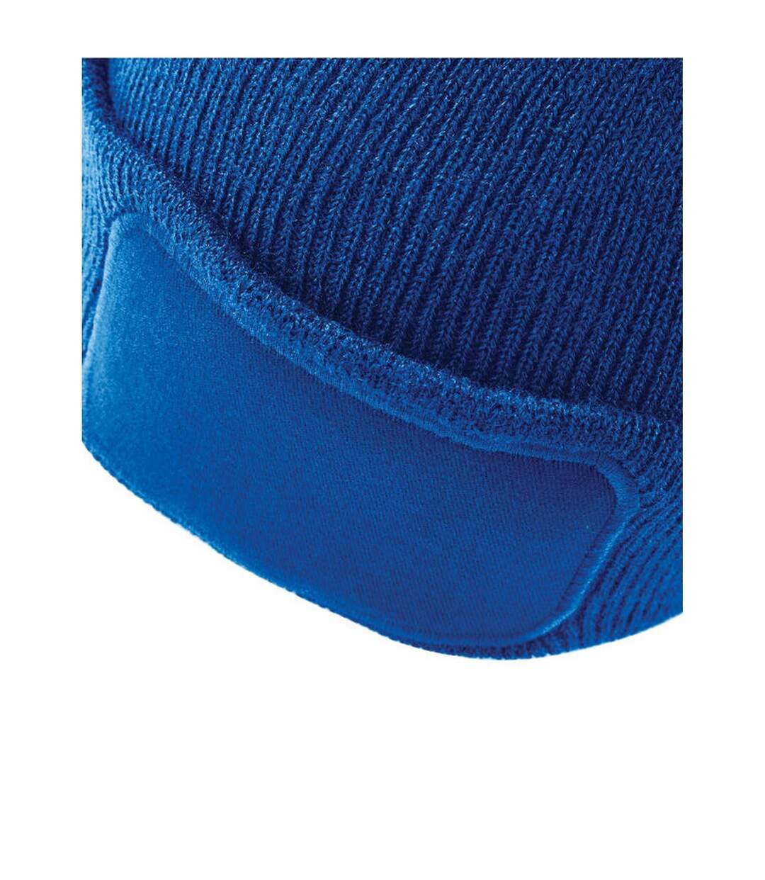 Bonnet Unisexe Adulte Original Patch Bleu Roi Vif Beechfield-2