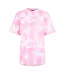 T-shirt Motif/style Tie-dye Femme Rose Moyen Hugo-2