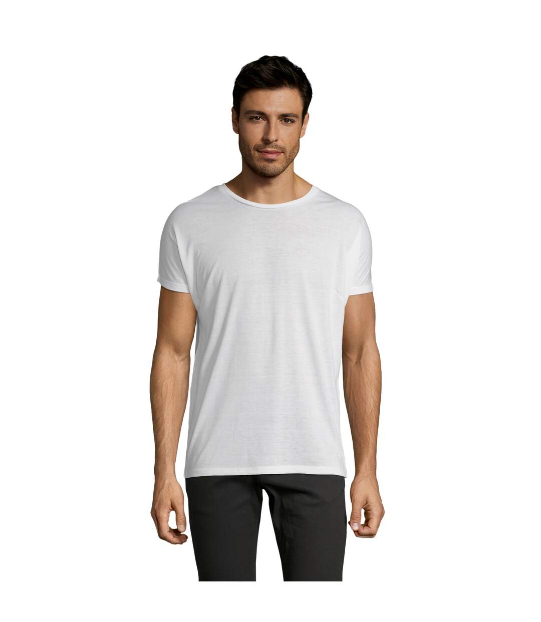 Magma t-shirt homme blanc SOLS-1