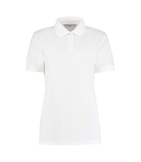 Polo Klassic Femme Blanc Kustom Kit