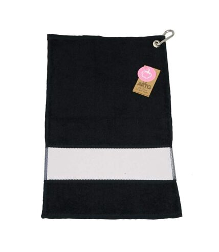 ARTG Golf Towel (Black) (One Size) - UTRW7893