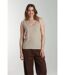 Debardeur Femme Manon Taupe Clair | Gerard Pasquier | Gerard Pasquier-3