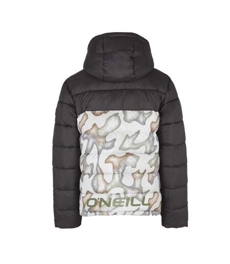 Blouson noir/gris homme o'neill o'riginals puffer