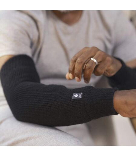 Unisex Thermal Insulated Joint Warmers in Black