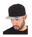 Casquette Ajustable Classic Noir Argenté Flexfit-1