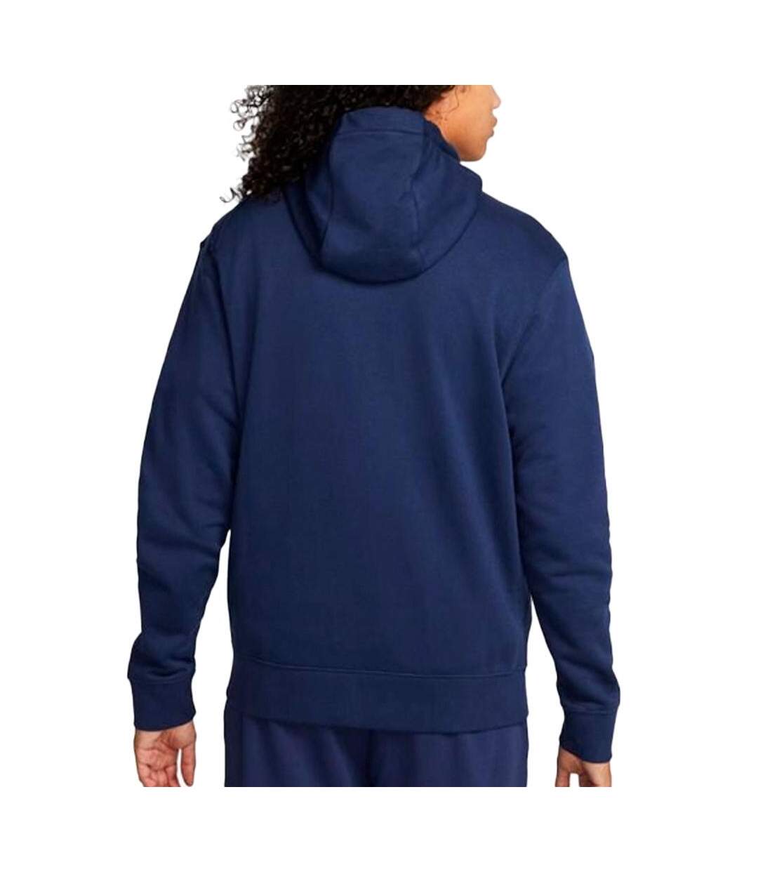 Sweat  à Capuche Marine Homme Nike Club+ - M-2