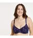 Soutien-gorge grand maintien bleu marine Festival