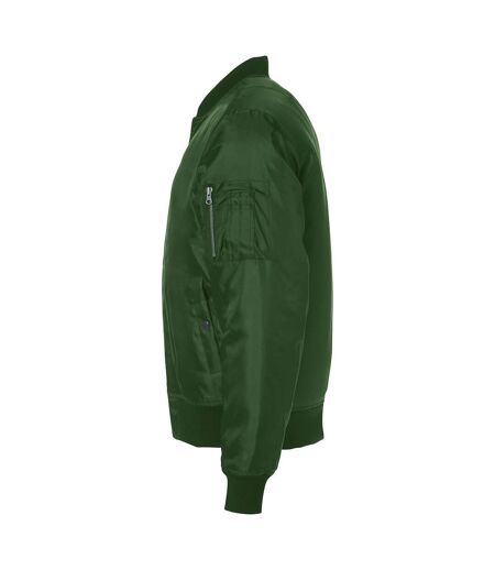 Blouson D´aviateur Adulte Vert Kaki Clique