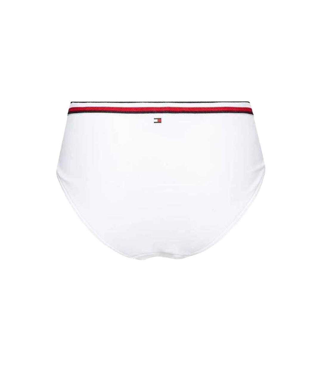 Bas De Maillot De Bain Motif/style Rayures Contrastées Femme Blanc Tommy Hilfiger-2
