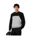 Sweat Motif/style Blocs De Couleurs Homme Gris Noir Lacoste-1