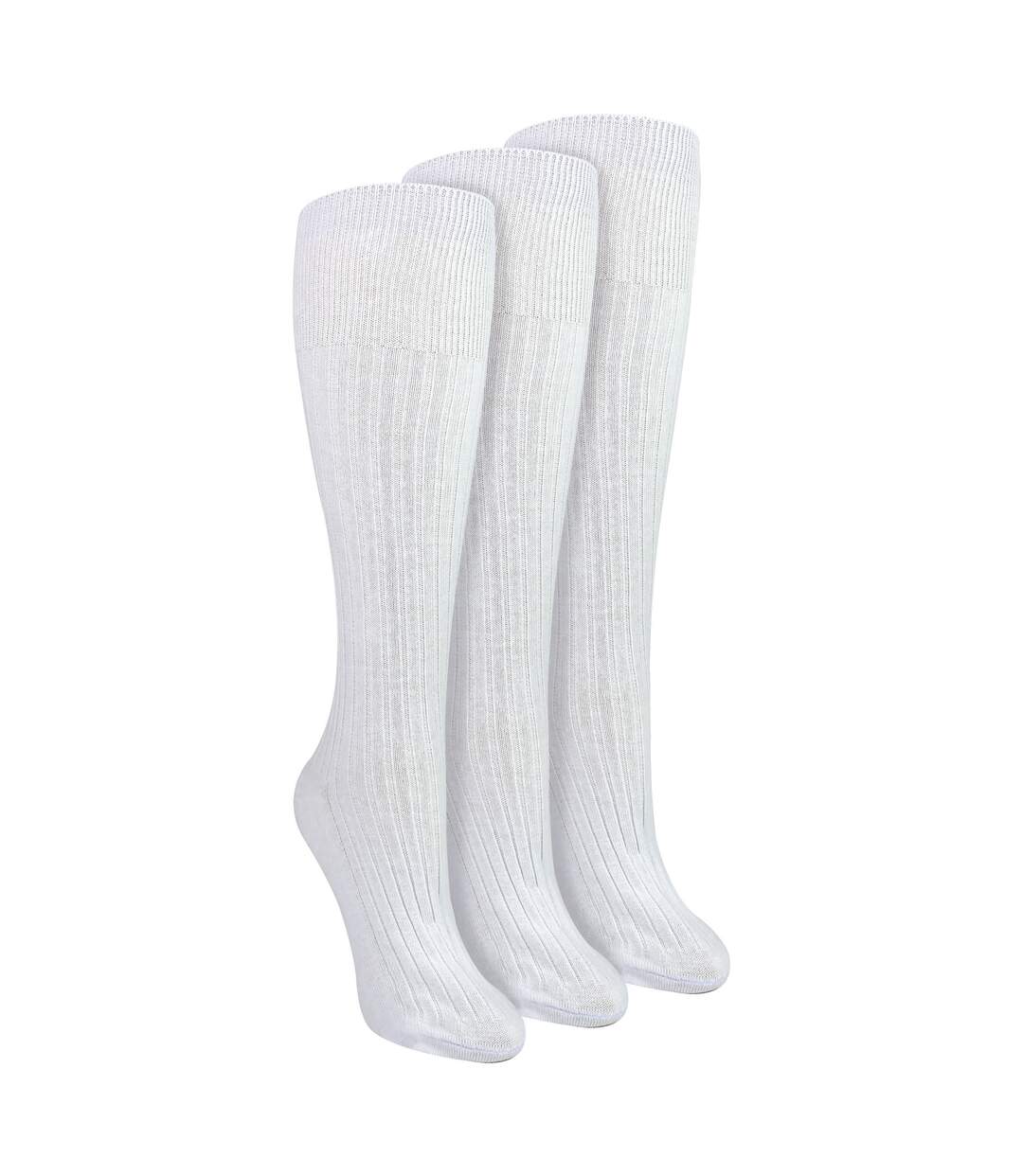 Sock Snob - Lot de 3 chaussettes hautes 100 % coton pour femme-1