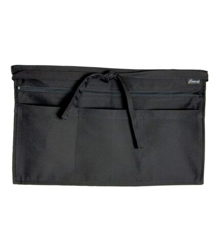 Dennys Full Zip Multi Pocket Workwear Apron (Black) (One Size) - UTBC265