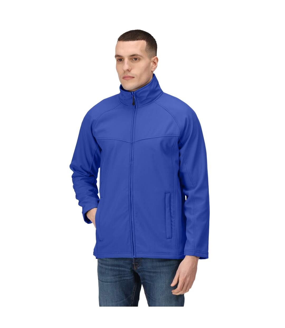 Uproar veste softshell coupe-vent homme bleu roi/gris Regatta-3